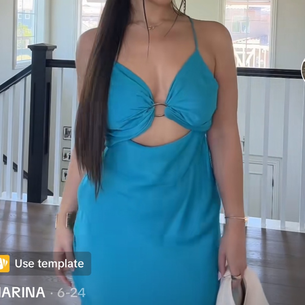 Zara - Open Ring Dress